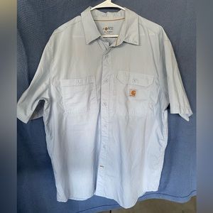 NEW! Carhartt Force Ridgefield Solid Short Sleeve Shirt